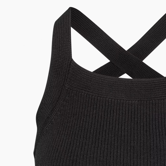 NWOT Aritzia Wilfred Cayenne Top Black XS - Picture 6 of 7